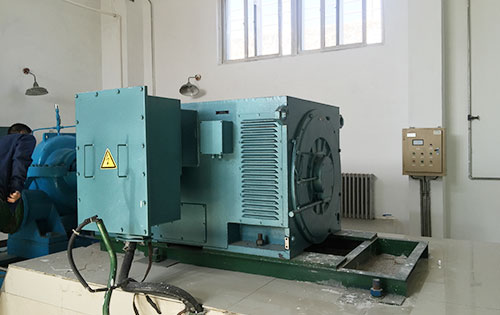 台儿庄某水电站工程主水泵使用我公司高压电机